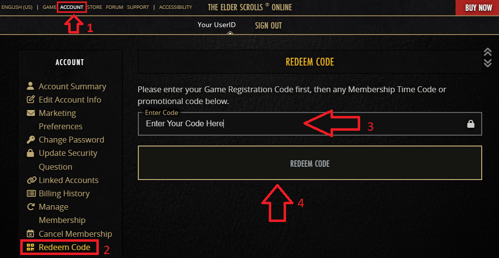 How to Redeem The Elder Scrolls Online Codes? Image: amazonaws.com
